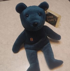 ♡3 for $20 - Bamm Beano's collectible Bear #8 Cal Ripken Jr.